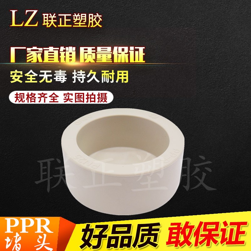 PPR热熔水管堵头20 25 32 40 50 63 75 90 110 160管帽 闷头 堵帽 - 图2