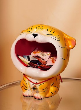 进门玄关钥匙收纳摆件轻奢客厅家居电视柜网红P装饰品乔迁新居礼