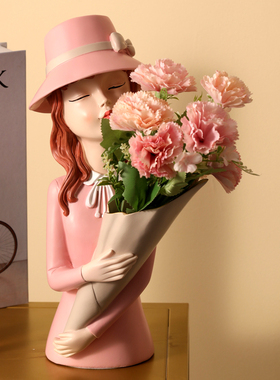 入户玄关女孩房间治愈系摆件电视B柜客厅茶几轻奢家居装饰乔迁礼