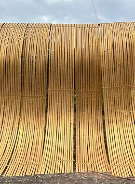 DIY竹编婚礼婚庆装饰材料道具3米长30公分宽染色竹片竹条红色绿色