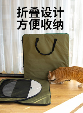可水洗牛津布狗窝四季通用中大型犬狗笼车载折叠收纳便携狗帐篷