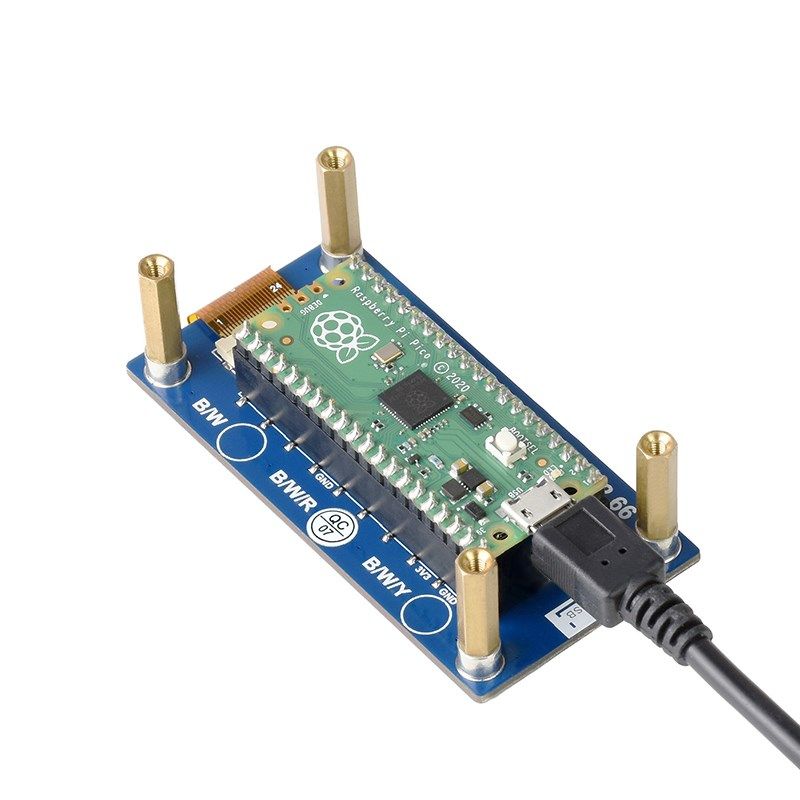 树莓派Pico 2.66寸电子墨水屏 电纸书电子纸SPI屏幕显示屏扩展板,淘宝优惠券,粉丝福利购,淘宝优惠卷