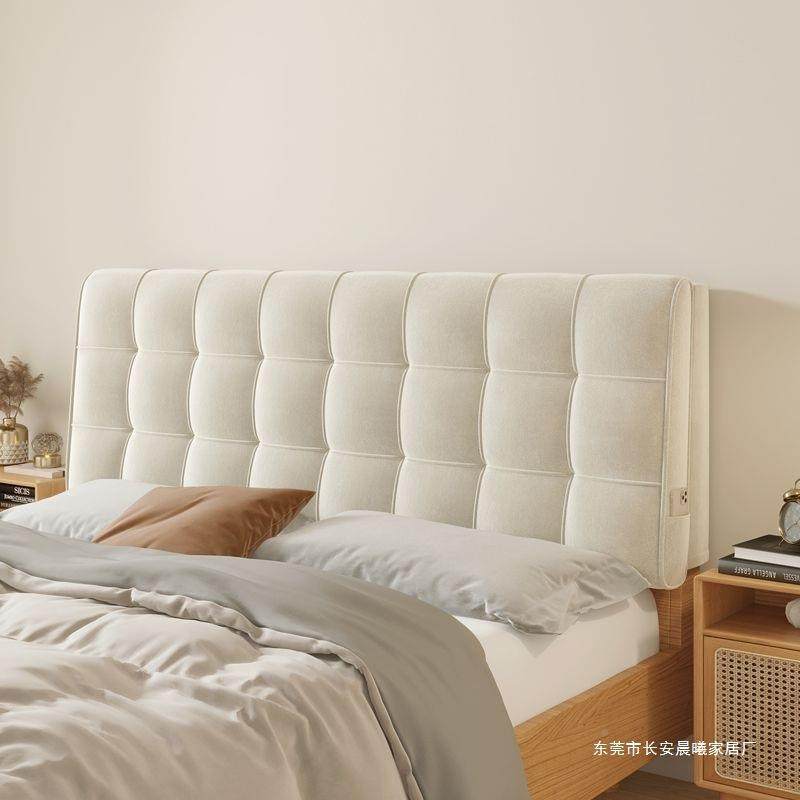 床头靠垫奶油靠软EGW风床背垫撞包卧室防可拆洗民宿酒店大靠枕,淘宝优惠券,粉丝福利购,淘宝优惠卷