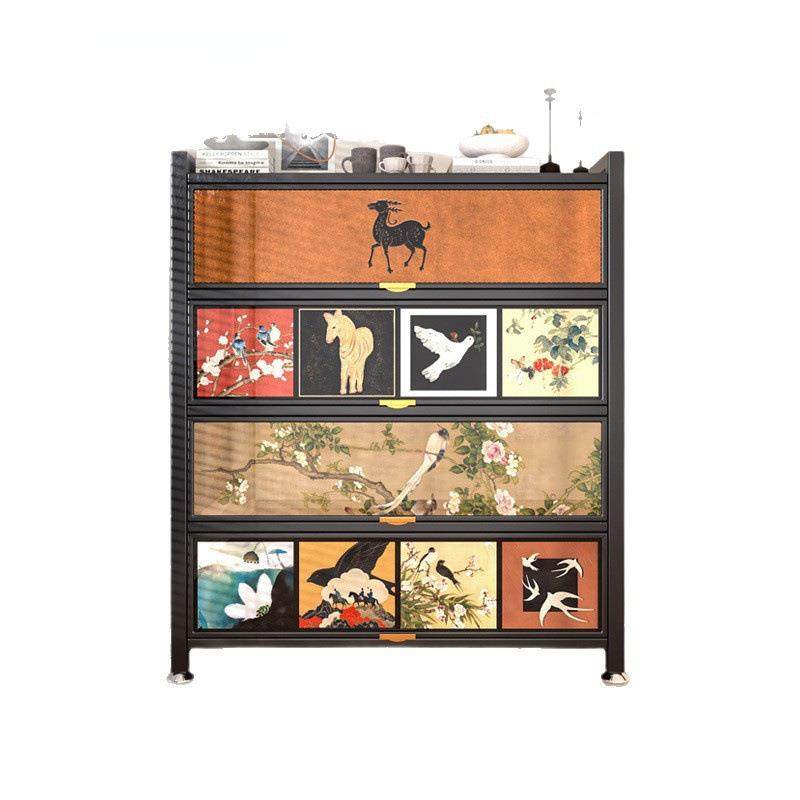 ZGF01地中古风钢制多纳巴胺书架落置架家用铁艺收书柜物储物柜一,淘宝优惠券,粉丝福利购,淘宝优惠卷