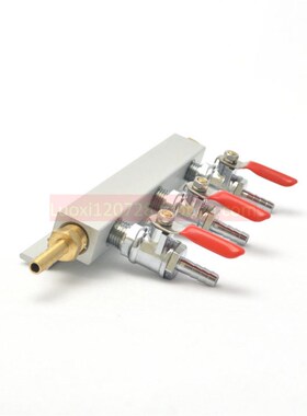 二氧化碳分路器气体分流器2路3路4路6路气体分流器 gas manifold