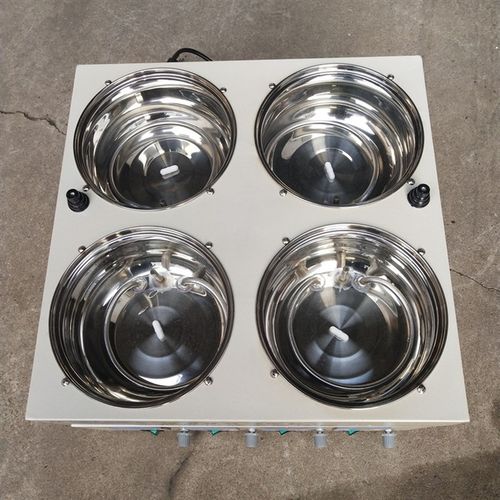 DF-4CD四孔磁力搅拌油浴锅 四孔油浴磁力搅拌器 数显恒温磁力搅拌 - 图1