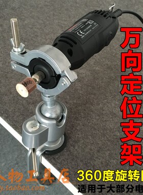 包邮DIY小万向桌虎钳铝合金360度旋转万向台虎钳小型台钳电磨夹具