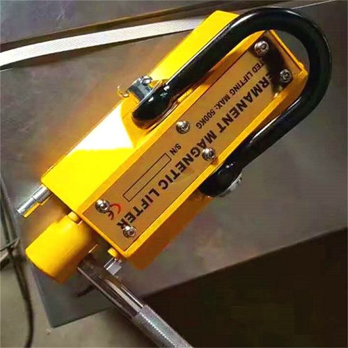 厂家供应磁力吸盘 工业薄板圆钢强磁永磁起重器 1000kg手动磁铁吸 - 图0