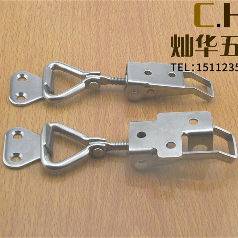 90度直角可调搭扣锁扣 304不锈钢垂直快速夹具 箱扣 门栓式夹紧器,淘宝优惠券,粉丝福利购,淘宝优惠卷