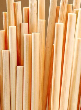 圆竹棒DIY手工建筑模型材料竹木棒竹子圆木棍竹棒竹签细竹棍制作