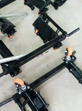 清障车配件 粤海万向辅助轮 程力万向小拖轮救援车万向移车器工具