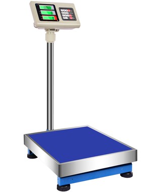 博佳 高精度工业计数秤TCS-150kg电子称100kg/1g台秤300公斤磅秤