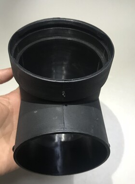 柴暖配件大全转向弯头76mm单孔连接弯头驻车加热器暖风机弯头