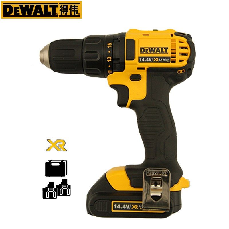 正品得伟DEWALT锂电充电式电钻起子机14.4V电动螺丝刀DCD734C2,淘宝优惠券,粉丝福利购,淘宝优惠卷