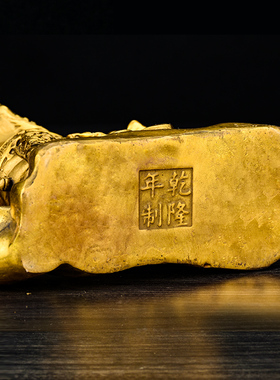 纯铜麒麟送子 摆件大小号财富麒麟送子旺家运W家居礼品摆件