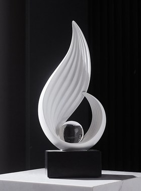 轻奢风生水d起艺术高级感摆件客厅电视柜酒柜办公室家居装饰品