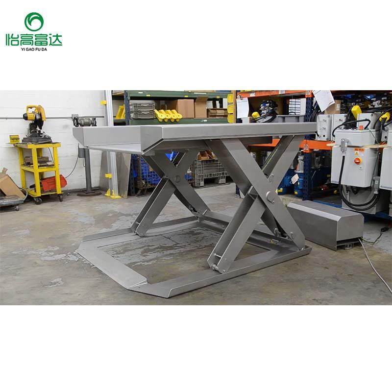 厂家直供U型剪叉式升降平台超低放自高固定剪叉升降机液压升降机,淘宝优惠券,粉丝福利购,淘宝优惠卷
