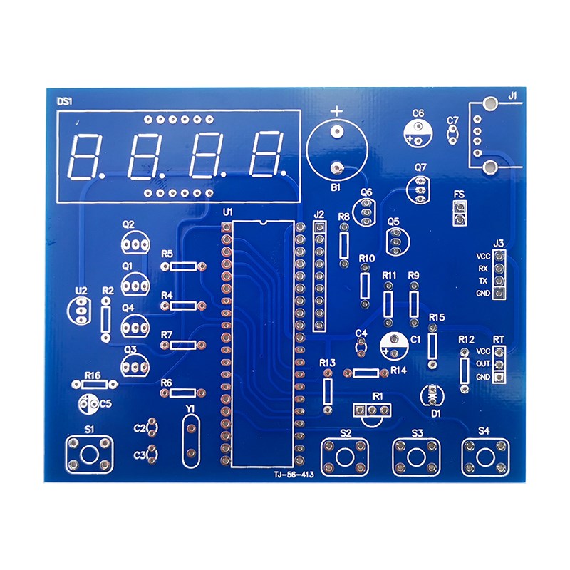 多功能风扇电路板制作diy套件51单片机18B20温控电子焊接教学实训 - 图2