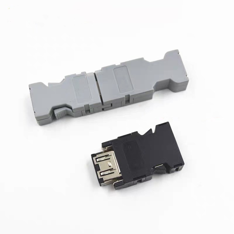 CN2焊线公母头 伺服驱动插件接头 SM-6P 接头CN3 1394 编码器插头 - 图2