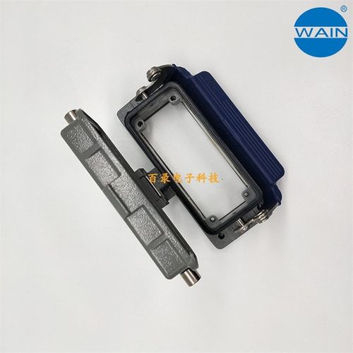 WAIN唯恩重载连接器 WV16B-BK-1L/SC-MCV16针带金属盖底座HARTING - 图1