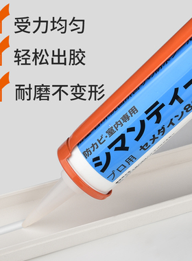 玻璃胶枪装修工具打玻璃胶专用省力自动断软胶结构神器胶硅枪手动