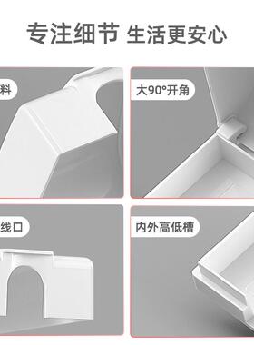 一体开关五孔86关防明线面板型盒明装户外插座罩浴室防水