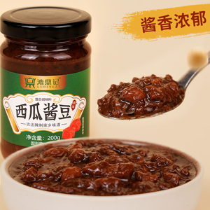 漉鼎记西瓜酱豆200g即食调味酱