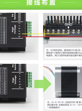 振宇雕刻机雷赛86步进电机驱动器DM542/DMA860H驱动器雕刻机配件