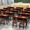 School tutoring class training class desks and chairs training table single and double desks for primary and secondary school students painting and calligraphy tables