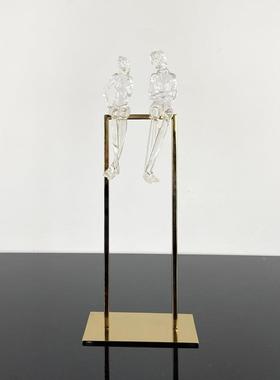 代简RNW约新中式脂两小无书现猜摆件树房客厅电视台书柜时尚轻装