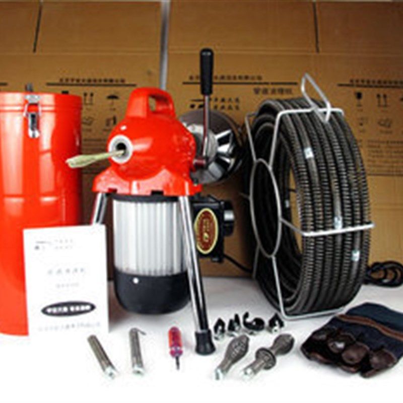 原装正品北京大力牌 电动管道疏通机GQ-75型 20米 包邮发物流,淘宝优惠券,粉丝福利购,淘宝优惠卷