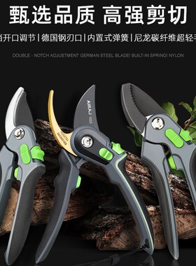 花剪园林园艺大剪刀修枝剪树枝剪刀剪子果树摘菜茶叶水果神器省力