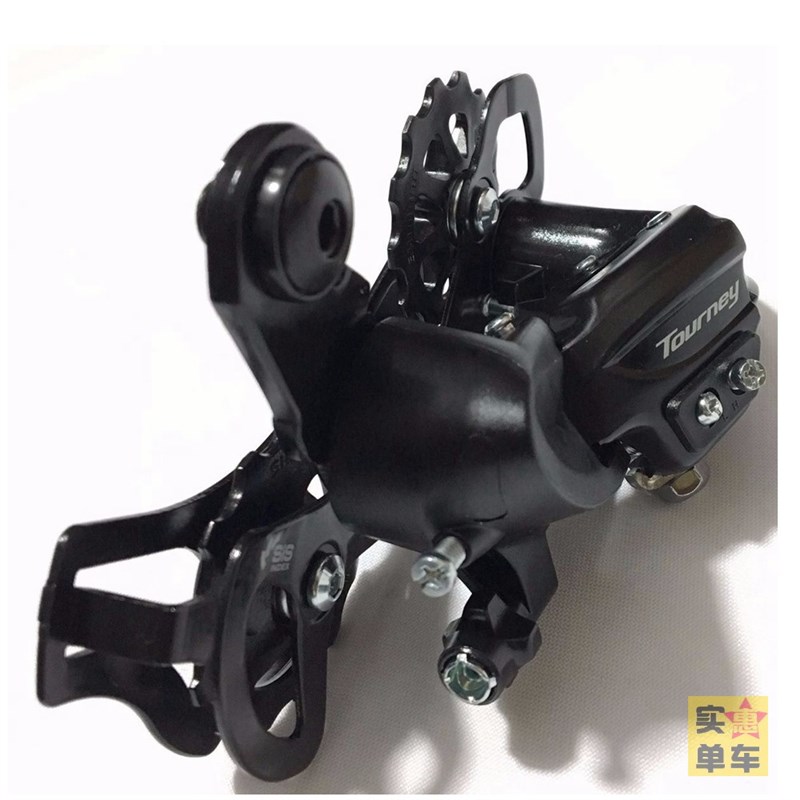 SHIMANO TY300后拨TOURNEY后变速器6速7速山地车调速器自行车正品 - 图1