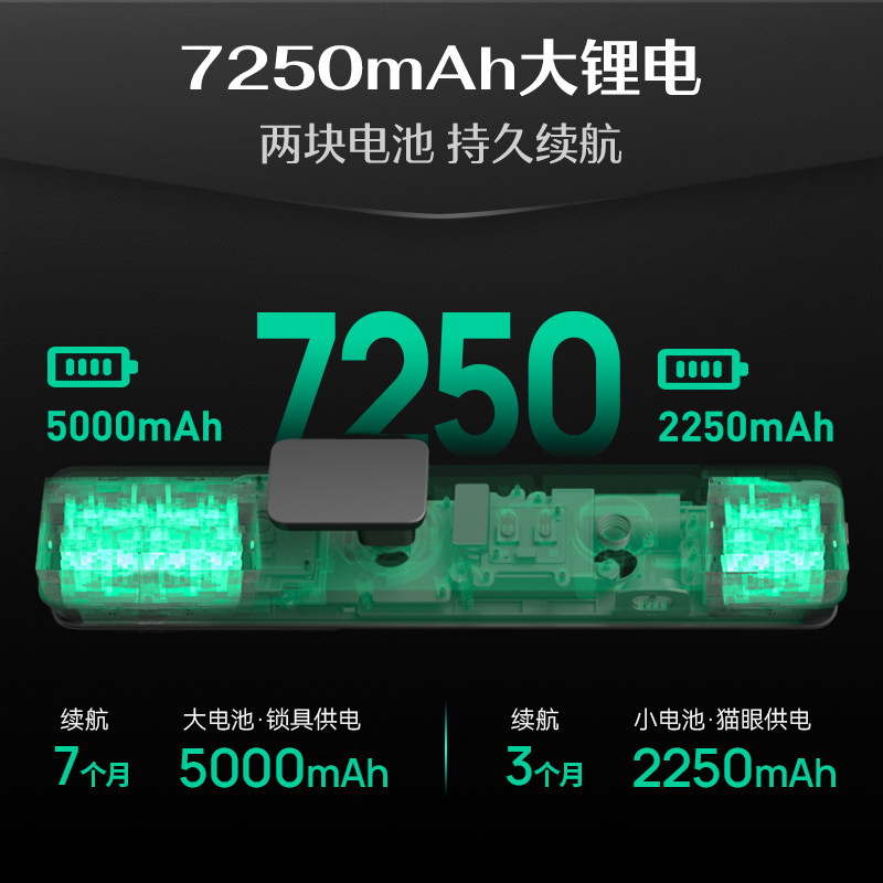 德施曼3D人脸识别可视猫眼智能锁Q50FPro指纹锁家用防盗门密码锁,淘宝优惠券,粉丝福利购,淘宝优惠卷