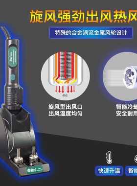 DES德士H93热风枪拆焊台可调温三合一智能电烙铁热风枪吸烟仪组合