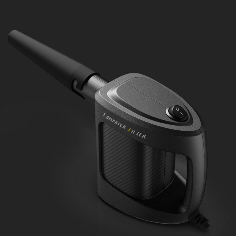 Cross-border new high-power handheld wired dust blower set to clean computer case portable car dust collector