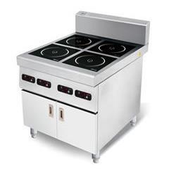 供应厨房设备喜达客IND-E0P-E2.5 x 4四眼商用厨房电磁煲仔炉