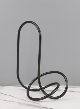 欧式创意金属斯坦m斯摆件样板房售楼部卧室书房客厅桌面玄关饰品