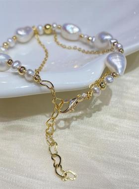 知珍原创巴洛克珍珠手链