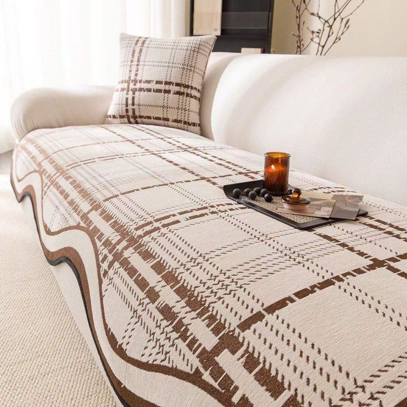 异形春季新款沙发垫氛围感防滑不规则坐垫子雪尼尔防猫抓定制盖毯,淘宝优惠券,粉丝福利购,淘宝优惠卷