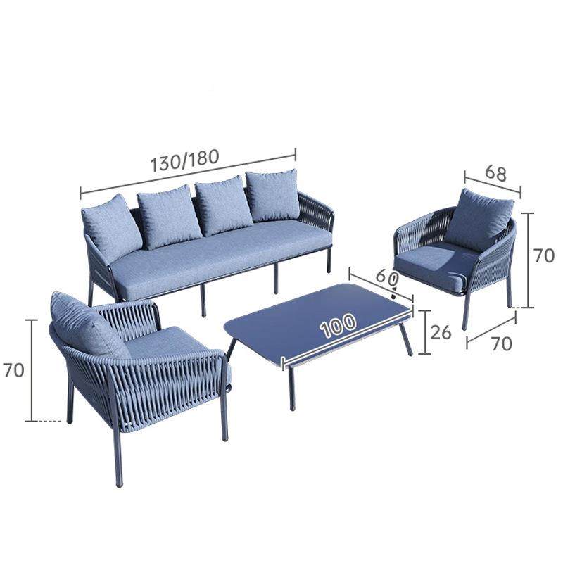 外96合金户藤美编沙发茶几套装欧设计师庭院沙发防水防晒藤铝椅沙,淘宝优惠券,粉丝福利购,淘宝优惠卷