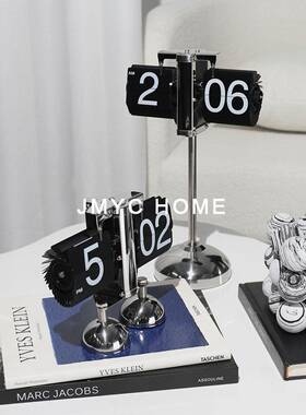 意式奢自动翻页机TB660421械件时钟摆卧书轻房客厅室样板间电视柜