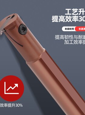 数控车床内孔端面切槽刀内槽刀杆MGIVR2016内割切刀车刀具弹簧钢