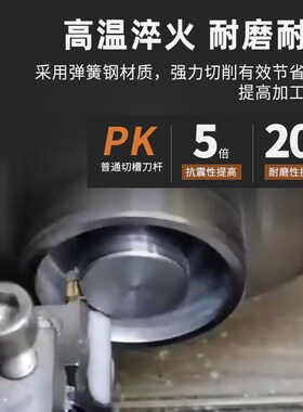 数控端面切槽刀杆外圆切刀MGHH325/425/320/220割槽刀圆弧槽刀杆