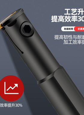 数控车刀杆内切槽刀MGIVR2016-2内孔槽刀杆车床切断刀正刀车刀具