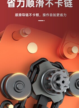 进口东洋TOYOceo手拉葫芦小型倒链手动1/2/3/5吨三角起重吊葫芦