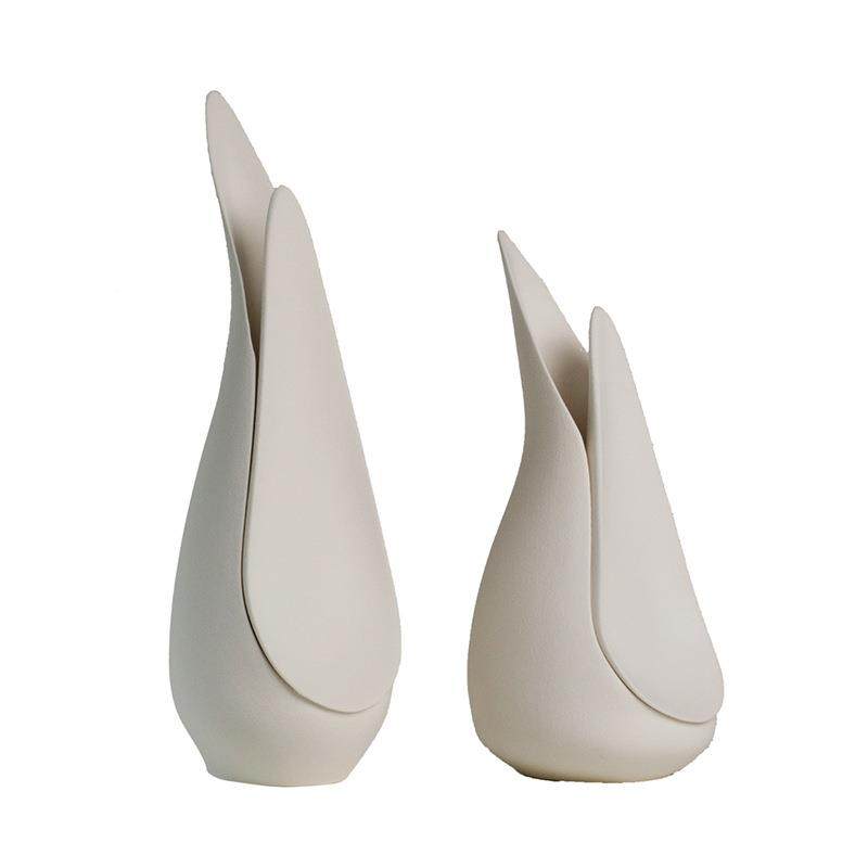 轻奢简约房陶瓷术花瓶摆件售楼艺处居家OPU样工艺品软装板插花器,淘宝优惠券,粉丝福利购,淘宝优惠卷