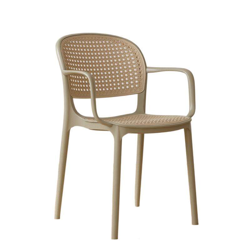 式网藤编仿椅子靠背椅面欧透气椅子家见详情用叠放户外扶手款小户,淘宝优惠券,粉丝福利购,淘宝优惠卷