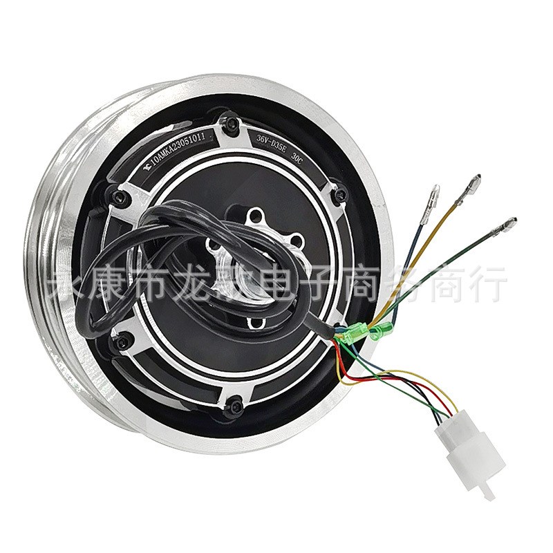 36v48v10寸电动滑板车电机无刷轮毂电机KUGOO10寸M4 48V500W电机 - 图2