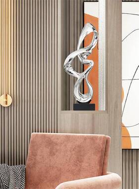 顺简心如顺心如意意摆件办公室玄艺关酒柜电视柜客厅现代约奢风装